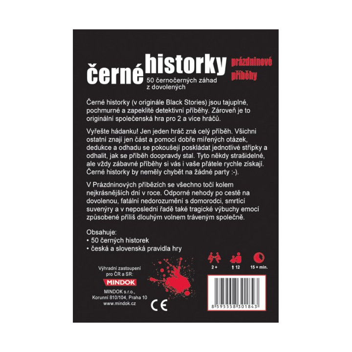 Mindok Černé historky: Prázdninové příběhy
