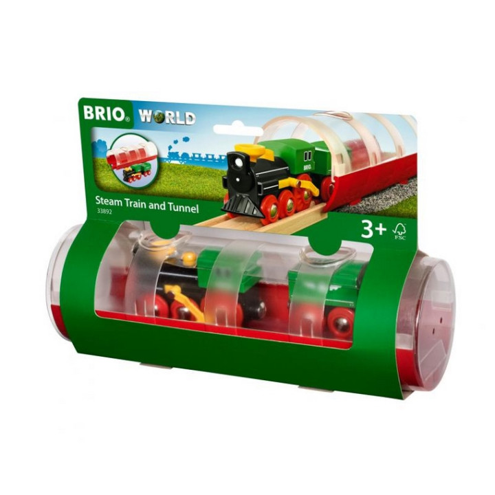 Brio 33892 Tunel a parní vlak