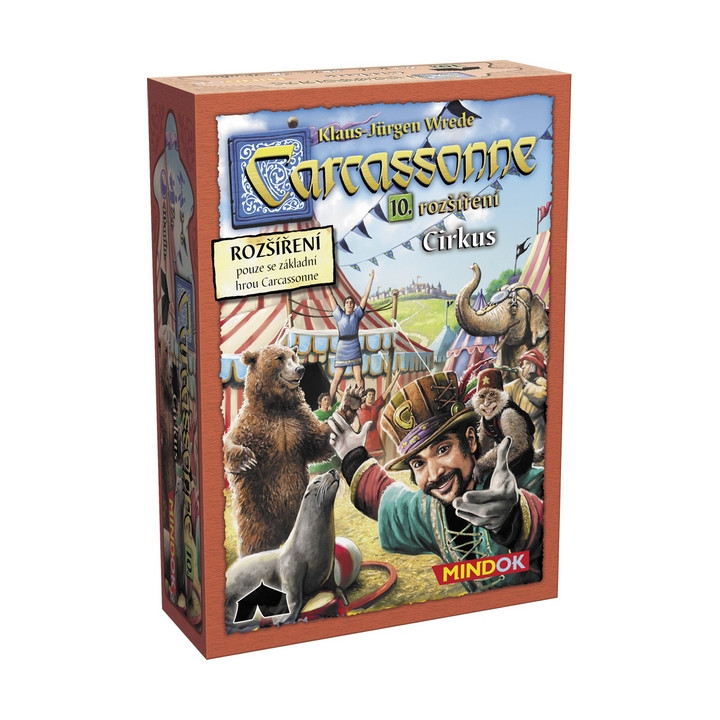 Mindok Carcassonne - rozšíření 10: Cirkus