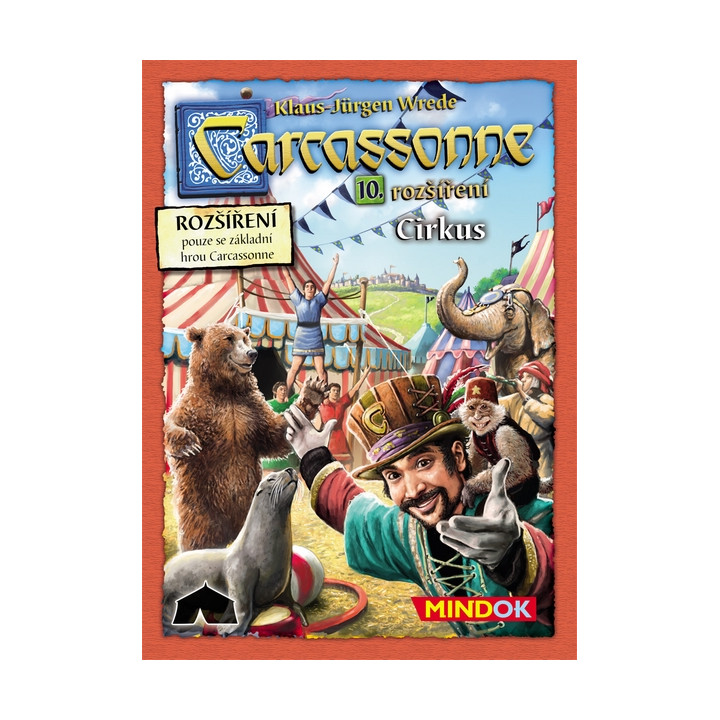 Mindok Carcassonne - rozšíření 10: Cirkus