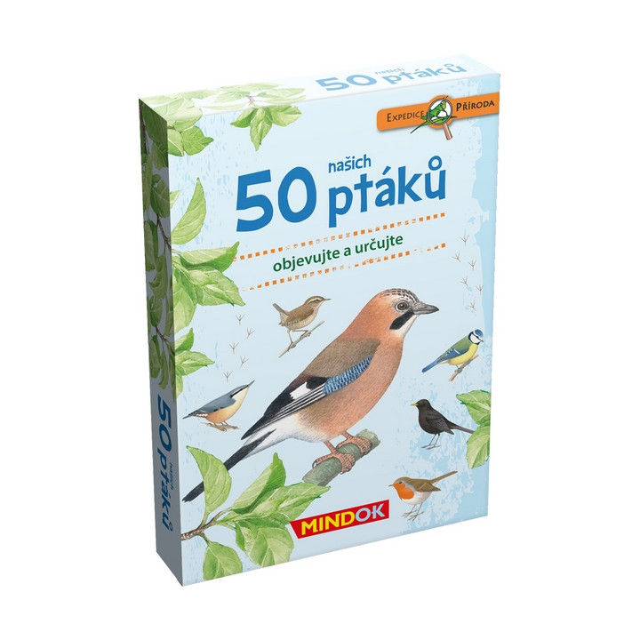 Mindok Expedice příroda: 50 ptáků