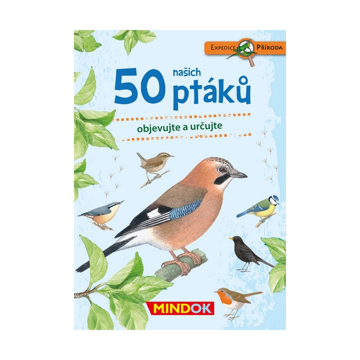 Mindok Expedice příroda: 50 ptáků