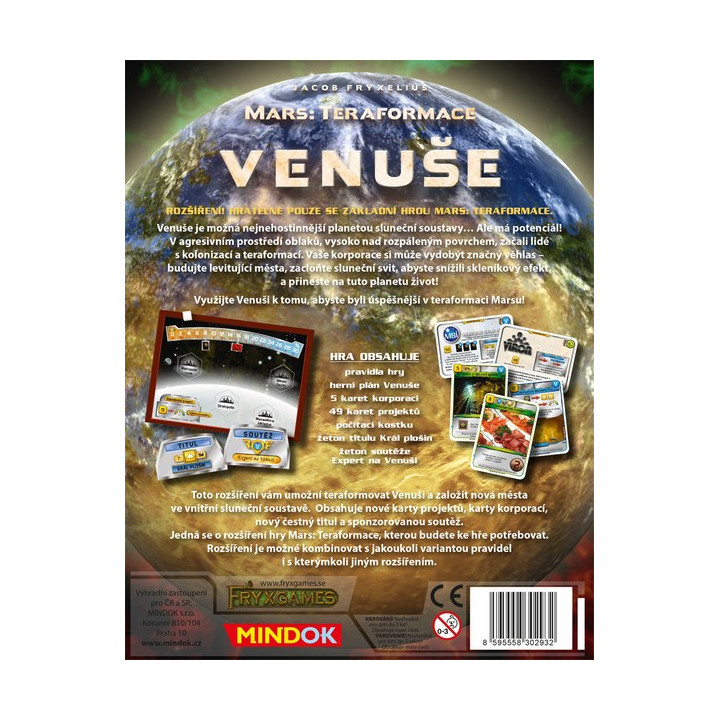 Mindok Mars: Teraformace - Venuše (rozšíření)