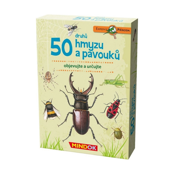 Mindok Expedice příroda: 50 druhů hmyzu a pavouků