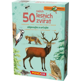 Mindok Expedice příroda: 50 našich lesních zvířat