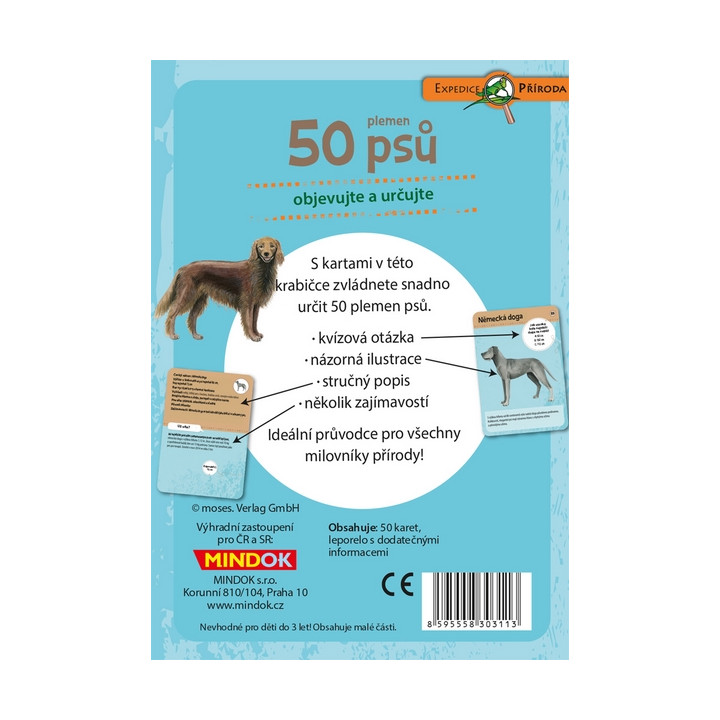 Mindok Expedice příroda: 50 plemen psů