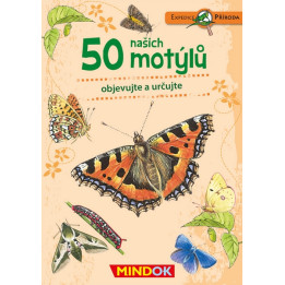 Mindok Expedice příroda: 50 našich motýlů