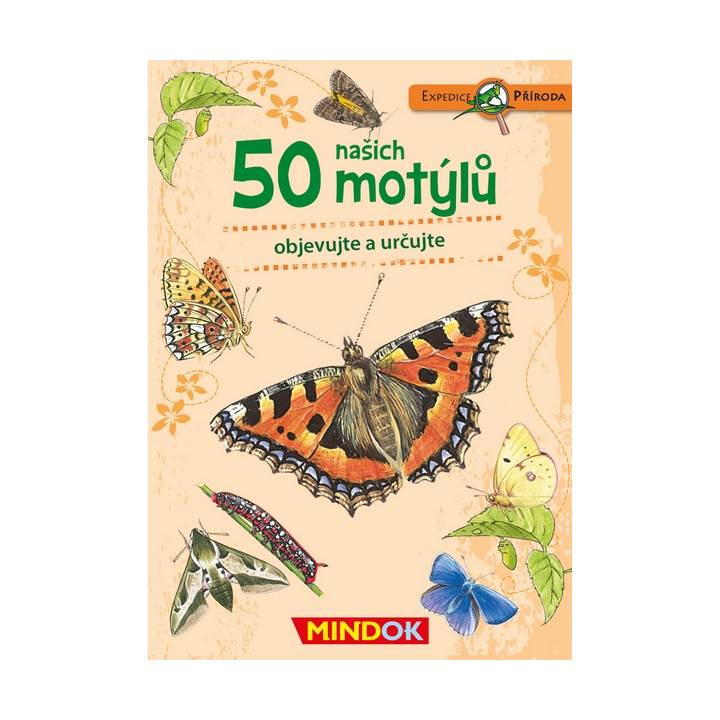 Mindok Expedice příroda: 50 našich motýlů