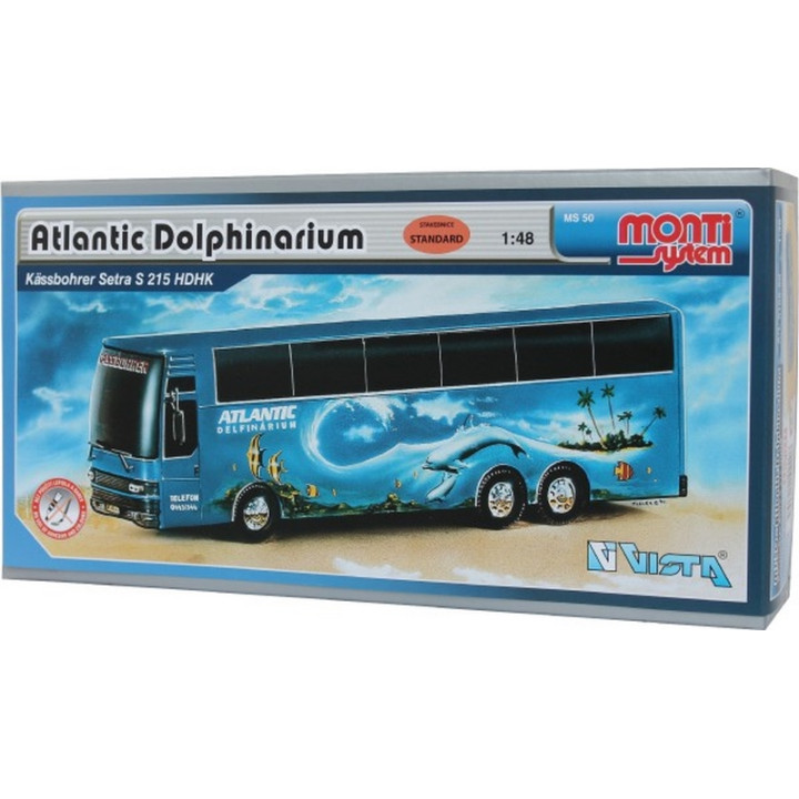 Monti System 50 Atlantic Delfinarium Bus 1:48