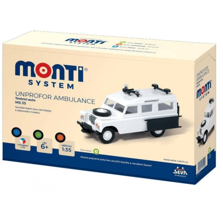 Monti System 35 Unprofor Ambulance Land Rover 1:35