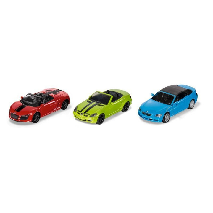 SIKU Super 6314 - Set kabrioletů 3ks