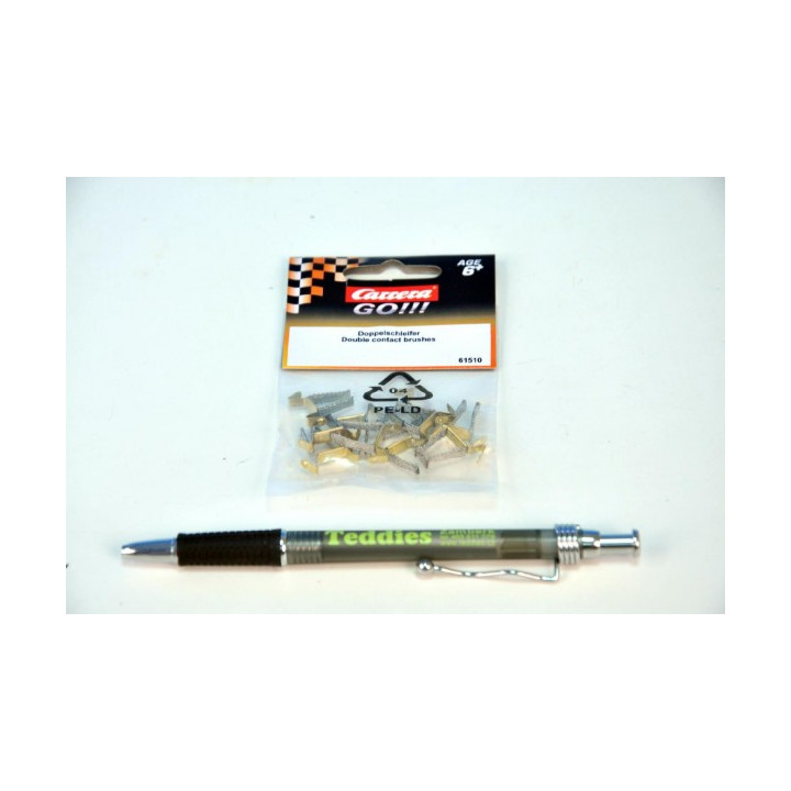 Carrera Kartáčky autodráhy GO 10ks