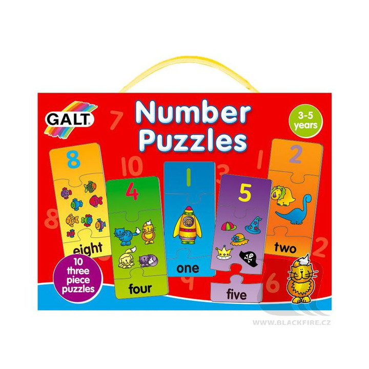 Puzzle – moje první anglické číslice 2.