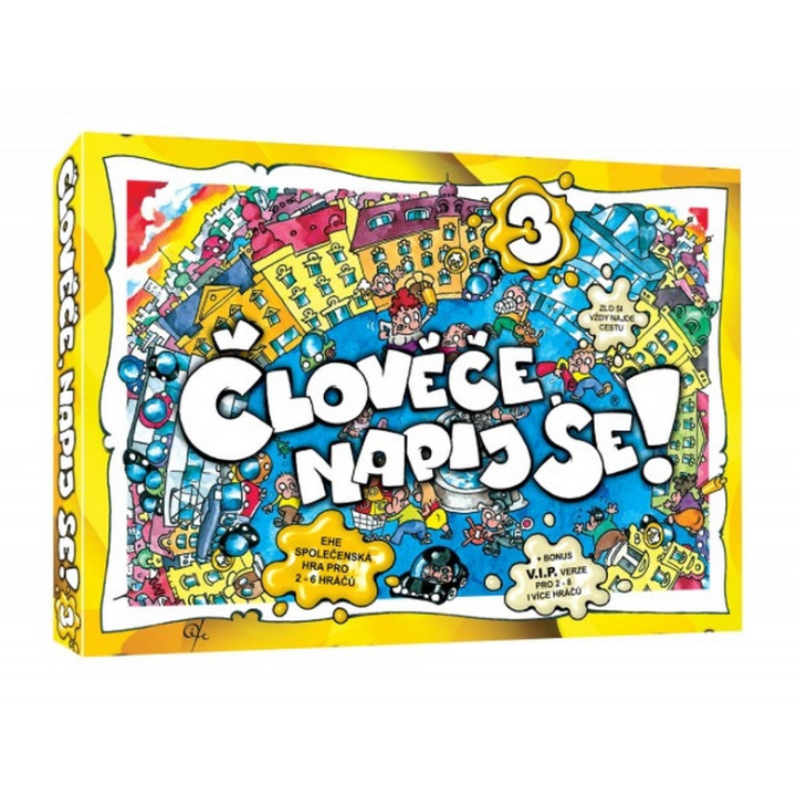 Pilgr Richard Člověče, napij se! 3 - společenská hra pro dospělé