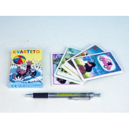 Kvarteto: Krtek - společenská hra - karty