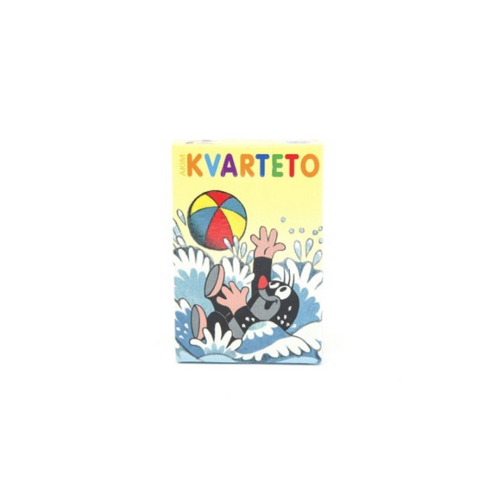 Kvarteto: Krtek - společenská hra - karty