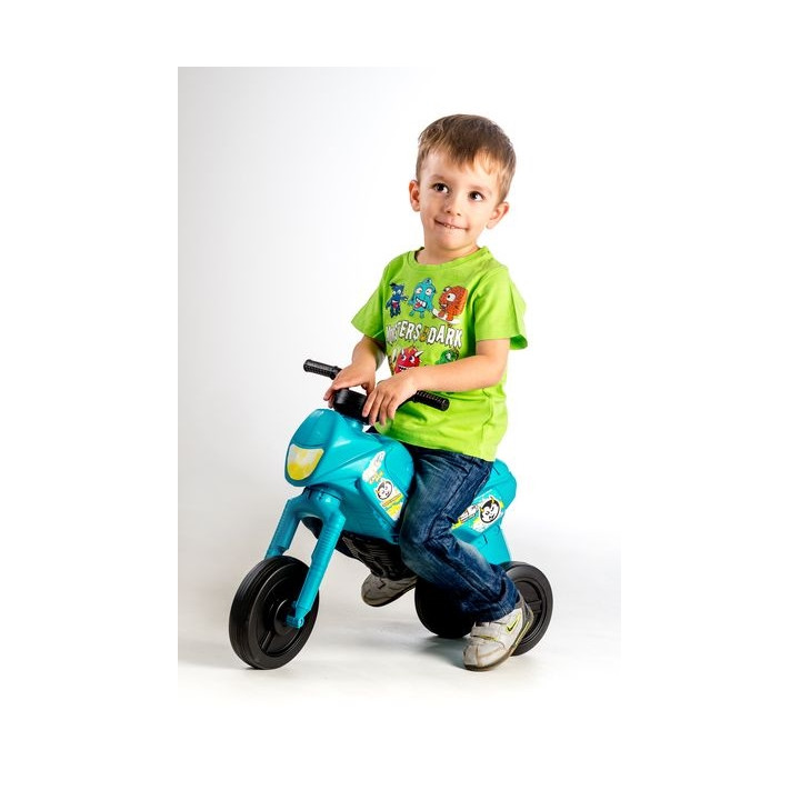 Odrážedlo Enduro Yupee tyrkysové velké
