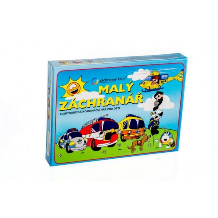 Malý záchranář společenská hra na baterie