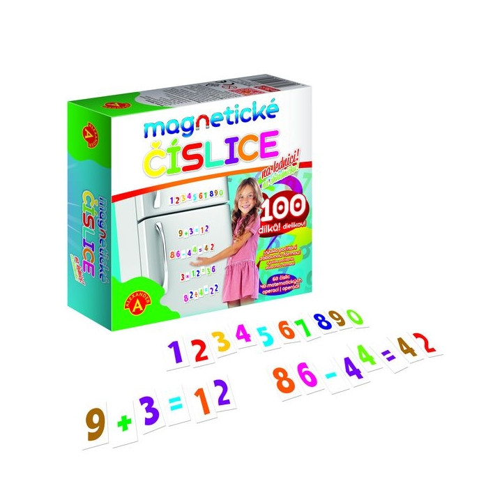Alexander Magnetické číslice na lednici