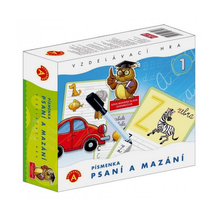 Alexander Pexi Psaní a mazání 1 - Písmenka