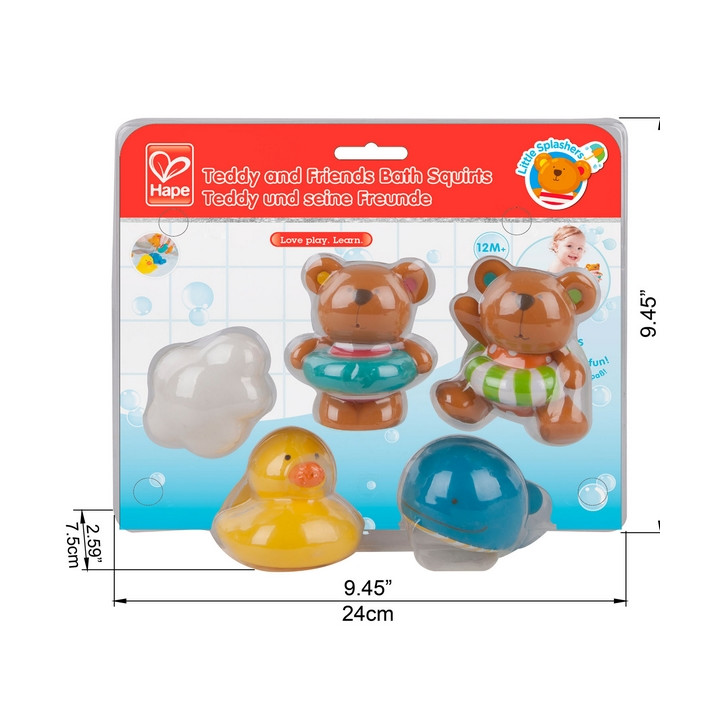 Hape Hračky do vody - stříkající zvířátka
