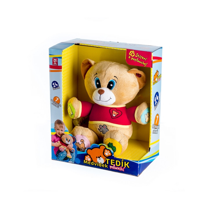 Medvěd Tedík mluvící 30cm